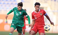 U20 Indonesia thua tan tác dù chơi hơn người