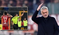 Mourinho bị đuổi khiến Roma trắng tay trước đội bét bảng