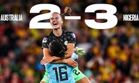 &apos;Động đất&apos; tại World Cup nữ 2023: Australia thua Nigeria