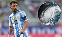 Ngày tái xuất đội tuyển Argentina của Messi bị đe dọa bởi siêu bão Milton