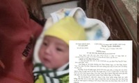 UBND xã Tân Hợp, huyện Văn Yên vừa ra thông báo tìm bố, mẹ đẻ cho bé trai 1 tuần tuổi bị bỏ rơi. Ảnh: Văn Đức.