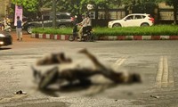 Hòa Bình: 2 xe máy tông nhau, 1 người tử vong, 4 người bị thương nặng