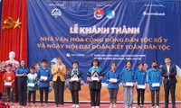 Khánh thành Nhà Văn hóa Cộng đồng dân tộc Bố Y tại Lào Cai 