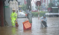 Ngập úng, sạt lở, giao thông ách tắc cục bộ ở Sa Pa