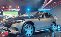 Cận cảnh mẫu xe điện đầu tiên của Maybach vừa ra mắt Việt Nam