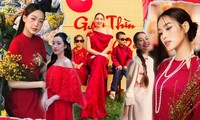 Sắc đỏ phủ sóng thời trang Tết của dàn mỹ nhân Việt nhưng diện sao cho tôn dáng?