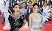 Thảm đỏ Cannes ngày 11: Dương Mịch, Chương Tử Di đọ sắc, sao Việt ghi điểm