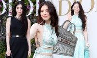 Han So Hee tiết chế trang phục sau khi lộ hình xăm gây tranh cãi tại show Dior