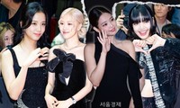 BLACKPINK tại thảm hồng: Lisa phối đồ cực chất, Jisoo &quot;đụng hàng&quot; Taylor Swift