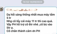 Tạm ngưng đứng lớp với cô giáo xin phụ huynh ủng hộ tiền mua laptop