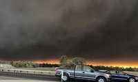 Hiện trường vụ cháy rừng thảm khốc tại bang California (Mỹ)