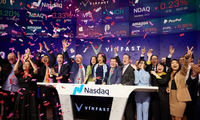 Cổ phiếu Vinfast tiếp tục lập đỉnh, vốn hóa vượt mốc hơn 100 tỷ USD