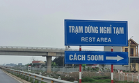 Gấp rút xây dựng thế nào trạm dừng nghỉ tạm thời trên cao tốc Bắc - Nam? 
