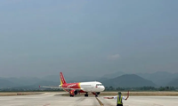 Sân bay Điện Biên khai thác đài kiểm soát không lưu mới