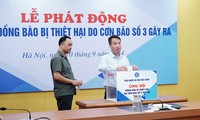 BHXH Việt Nam phát động ủng hộ đồng bào bị thiệt hại do bão số 3