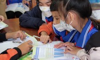 Học sinh Tuyên Quang trong một giờ học, năm học 2021-2022 