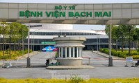 Bệnh viện Bạch Mai cơ sở 2 (ở Hà Nam) được đầu tư hoành tráng nhưng khó khăn trong việc đưa vào hoạt động. Ảnh chụp tháng 7/2022. Ảnh: Hoàng Mạnh Thắng