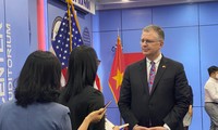 Trợ lý Ngoại trưởng Mỹ Daniel Kritenbrink tại Hà Nội ngày 12/10. Ảnh: Thu Loan