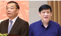 Ông Chu Ngọc Anh ( trái) và Nguyễn Thanh Long thời điểm chưa bị khởi tố