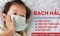 Bạch hầu là bệnh truyền nhiễm nguy hiểm