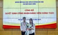 Đảng viên trẻ ĐH Bách khoa Hà Nội say mê học tập, hoạt động Đoàn - Hội