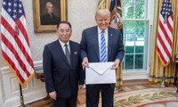 Ông Kim Yong-chol trong chuyến thăm Mỹ năm 2018. Ảnh: CNN