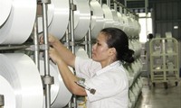 Nhà máy sản xuất sơ xợi polyester Đình Vũ bước đầu hồi sinh với một số kết quả khả quan