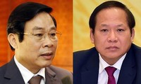Hai cựu Bộ trưởng Bộ TT&TT Nguyễn Bắc Son, Trương Minh Tuấn