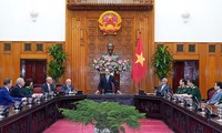 Thủ tướng Chính phủ Nguyễn Xuân Phúc phát biểu tại cuộc làm việc với Hội đồng Khoa học y tế. Ảnh: VGP