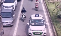 CSGT Hà Nội cho biết, trong 6 tháng qua đã chuyển Cục Đăng kiểm hàng trăm trường hợp vi phạm luật giao thông qua hình ảnh camera. Trong ảnh, xe vi phạm trên làn đường BRT. Ảnh: Trọng Đảng 