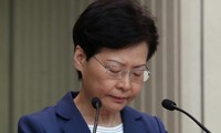 Trưởng đặc khu Hong Kong Carrie Lam. Ảnh: SCMP 