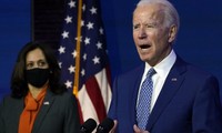 Ông Joe Biden phát biểu tại Wilmington ngày 9/11. Ảnh: AP