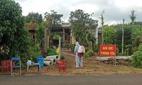 Một khu vực xã Đắk Sôr bị phong tỏa liên quan đến ca mắc COVID-19 thứ 2 của tỉnh Đắk Nông