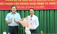 Đoàn Đại biểu Quốc hội và HĐND Đắk Lắk có tân Phó Chánh Văn phòng