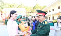 Nữ tân binh duy nhất ở Đắk Nông lên đường nhập ngũ