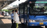 TPHCM tăng chuyến buýt vận chuyển hành khách ở sân bay Tân Sơn Nhất dịp lễ 2/9 