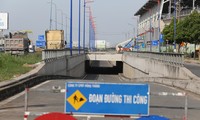 Cận cảnh hầm chui 75 tỷ đồng trước bến xe Miền Đông mới sắp thông xe