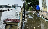 Sạt lở bờ kênh Thanh Đa khiến 13 hộ dân phải di dời khẩn cấp 