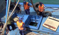 Cảnh sát biển phát hiện tàu chở 35.000 lít dầu DO không rõ nguồn gốc