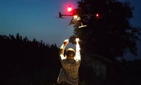 Cà Mau dùng flycam tầm nhiệt chữa cháy rừng 