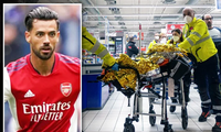 Trung vệ Arsenal nghỉ thi đấu ít nhất 2 tháng vì bị đâm sau lưng