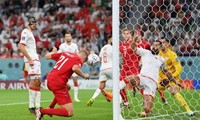 Đan Mạch và Tunisia chia điểm trong trận đầu tiên không bàn thắng ở World Cup 2022