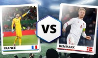 Xem trực tiếp World Cup 2022 Pháp vs Đan Mạch 23h 26/11 trên kênh nào của VTV?