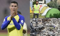 Ronaldo gửi một máy bay nhu yếu phẩm ủng hộ nạn nhân động đất