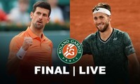 Xem trực tiếp chung kết Roland Garros 2023 Novak Djokovic vs Casper Ruud trên kênh nào, ở đâu?