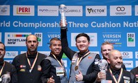 Đội tuyển Việt Nam lần đầu tiên vô địch giải billiard đồng đội thế giới