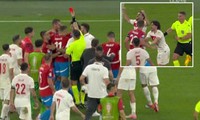 Xuất hiện trận đấu ‘bạo lực’ nhất lịch sử EURO với 16 thẻ vàng, 2 thẻ đỏ