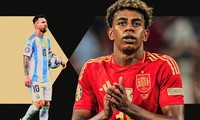 Argentina &apos;đại chiến&apos; Tây Ban Nha, thần đồng Yamal có cơ hội đối đầu với Messi