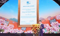 Cao nguyên đá Đồng Văn lần thứ ba nhận danh hiệu Công viên địa chất toàn cầu