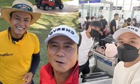Hồng Đăng, Hồ Hoài Anh hào hứng chơi golf tại Tây Ban Nha